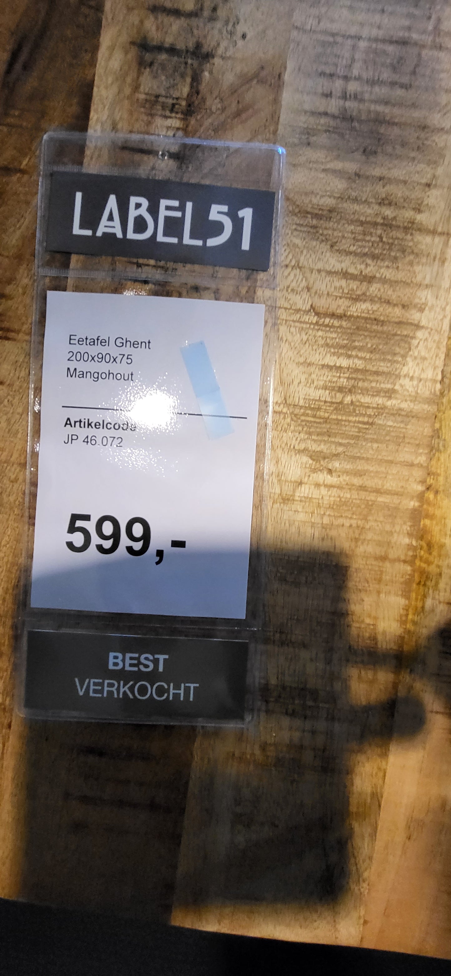 Eetkamertafel Ghent
