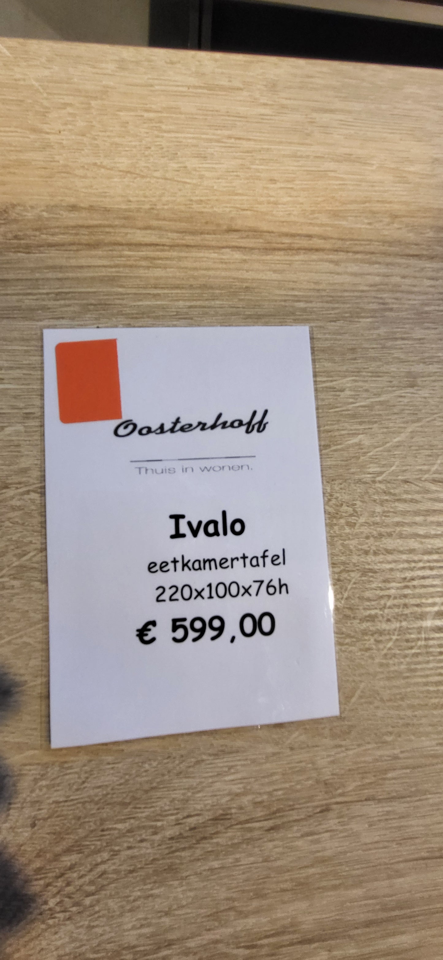 Eetkamertafel Ivalo