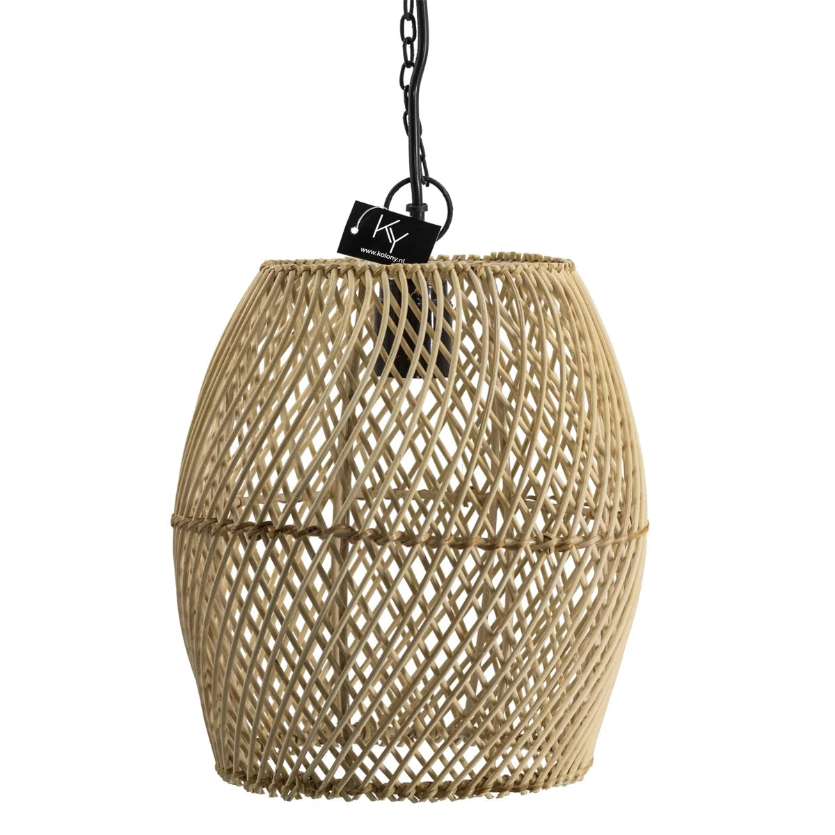 Rotan hanglamp mt: S