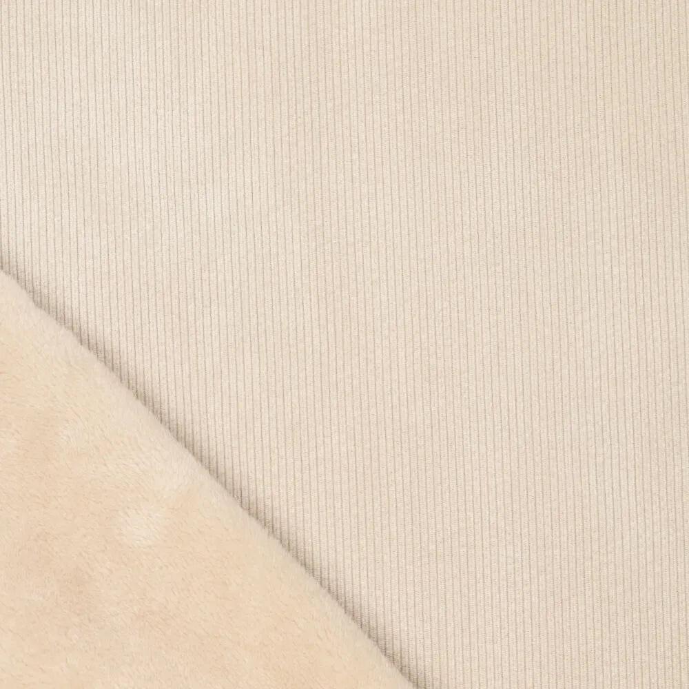 QOSS driepuntsjaal creme