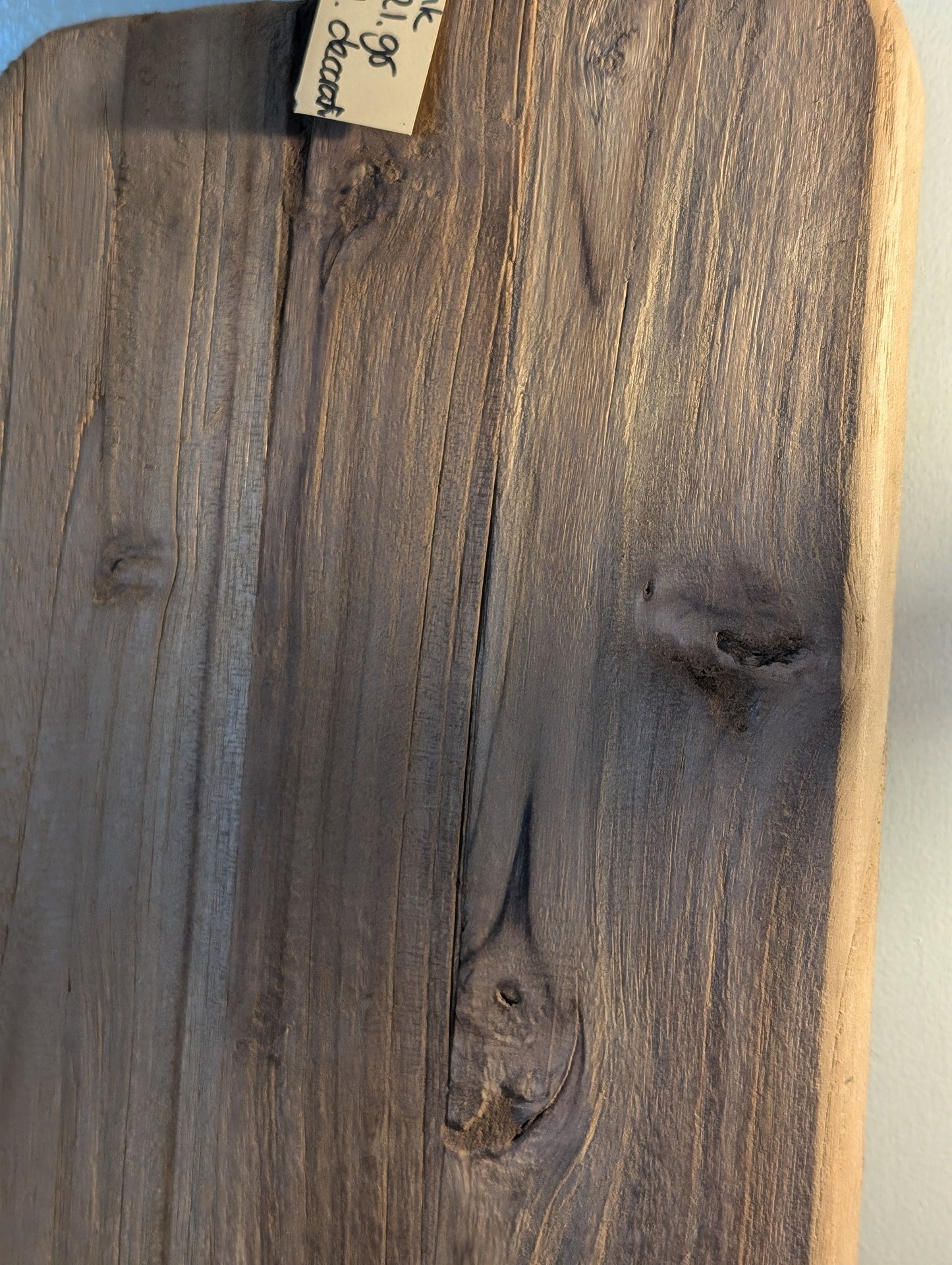 Houten plank met handvat maat S