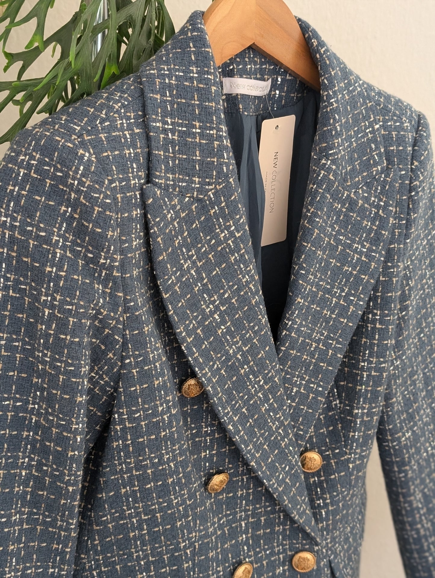 Blazer jeansblauw