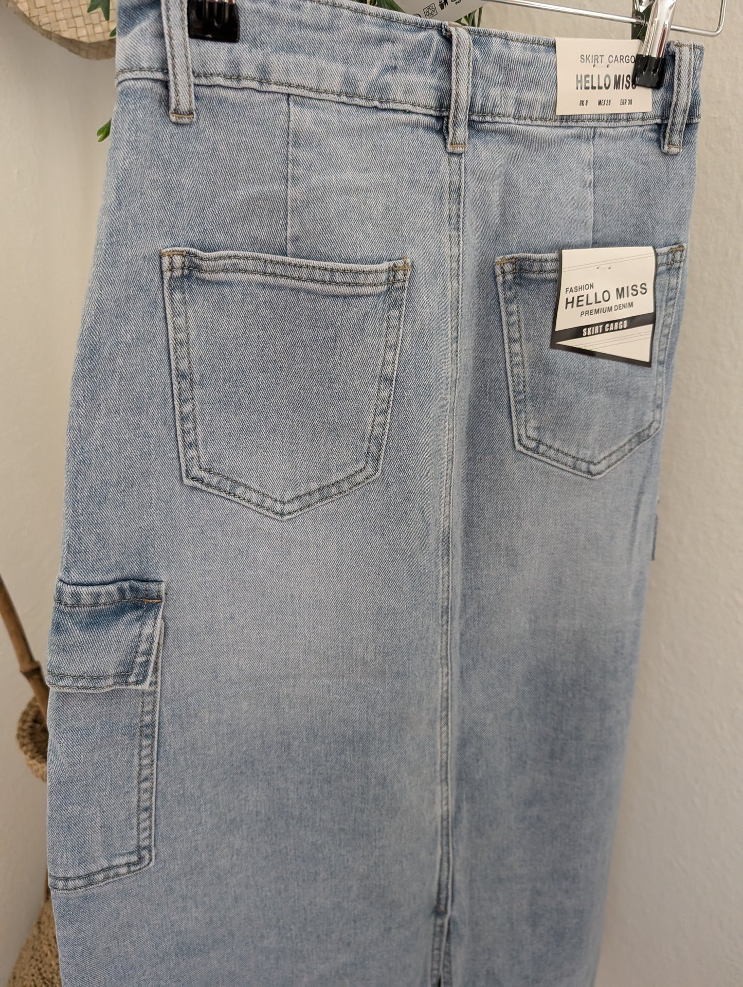 Cargo jeans rok