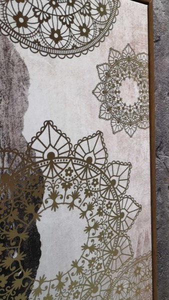 Schilderij afrikaanse vrouw B