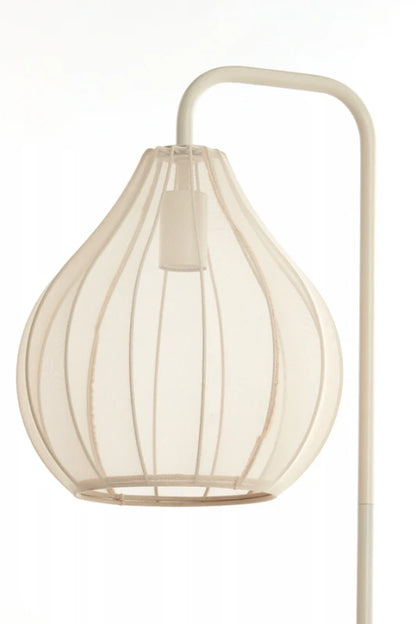 Off white vloerlamp