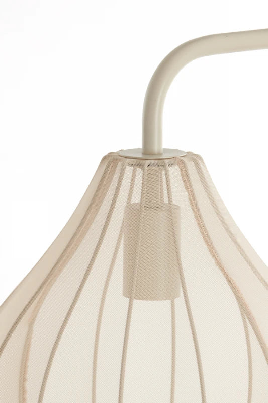 Off white vloerlamp