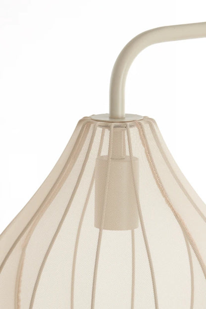 Off white vloerlamp