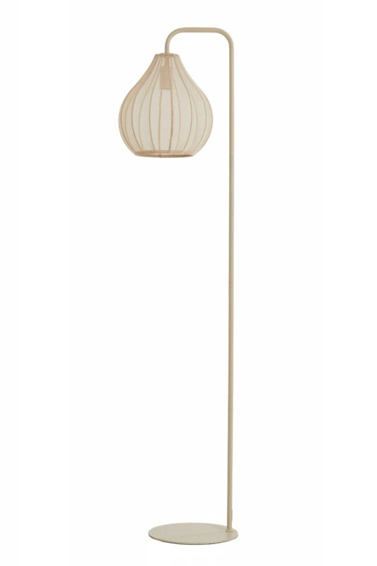 Off white vloerlamp