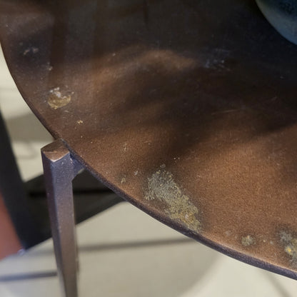 Bijzettafel bronskleur