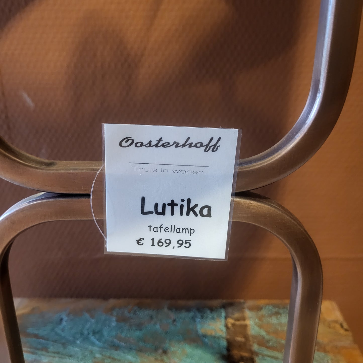 Lamp met kap