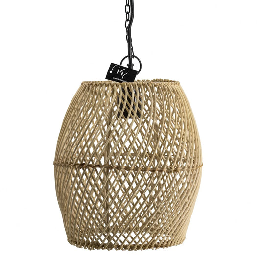 Rotan hanglamp mt: S