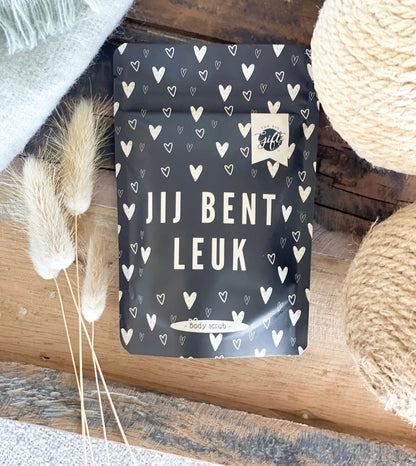 Bodyscrub JIJ BENT LEUK