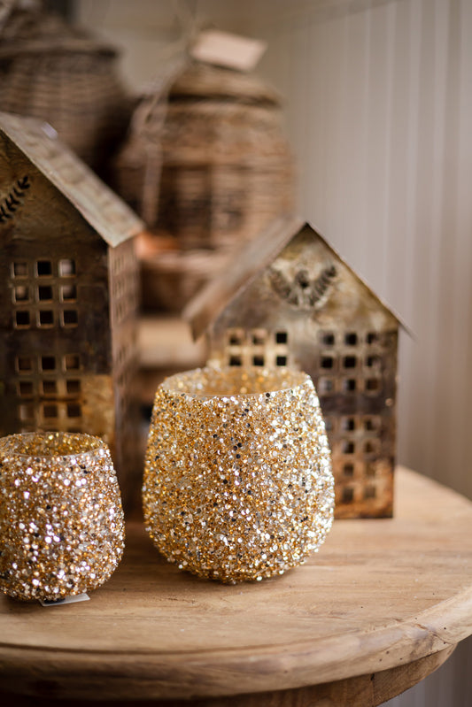 Waxinehouder strass M