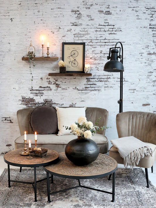 Stoer sobere vloerlamp