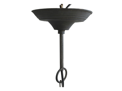 Industriële hanglamp H32,5/D36cm antiek zwart