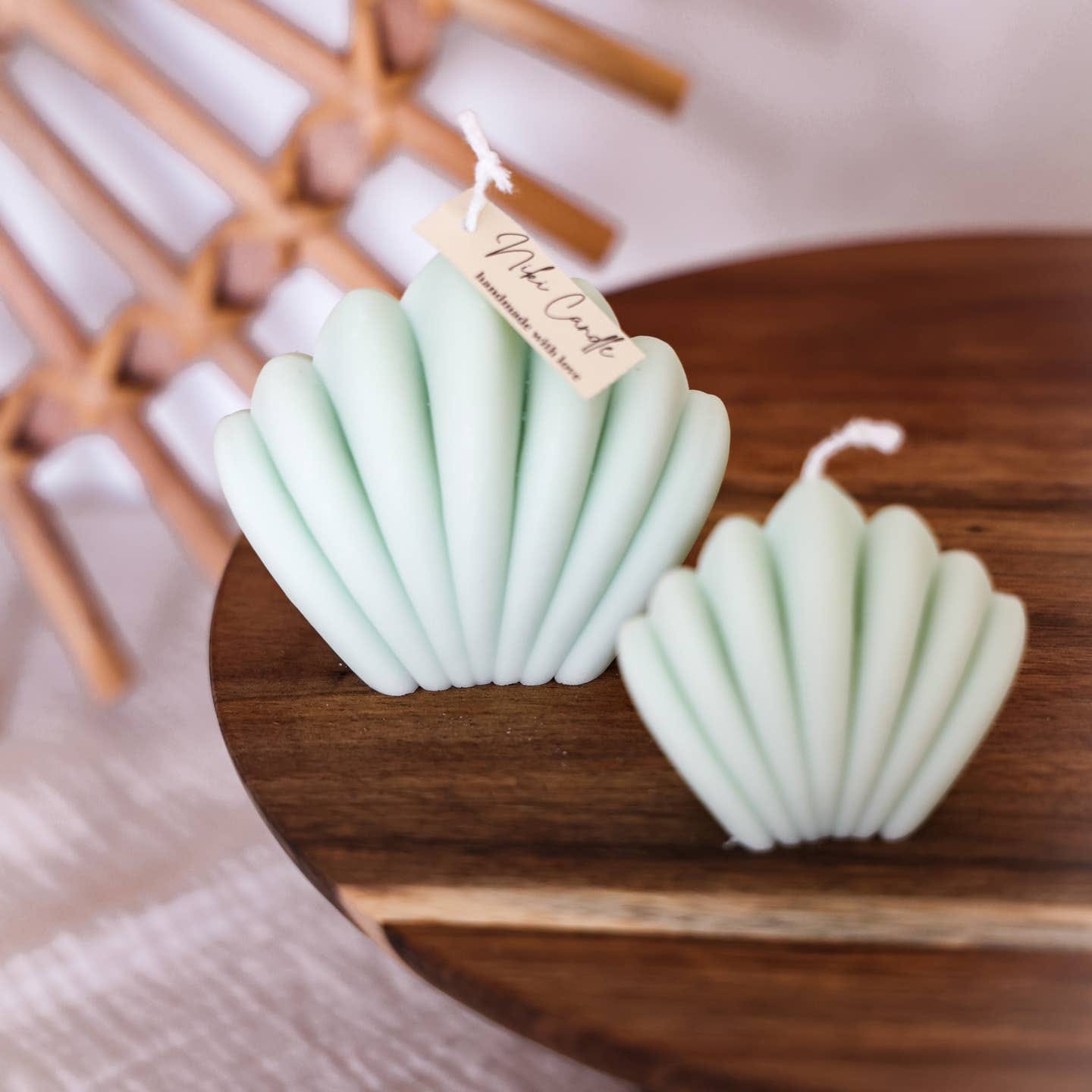 Handgemaakte kaarsen Mint