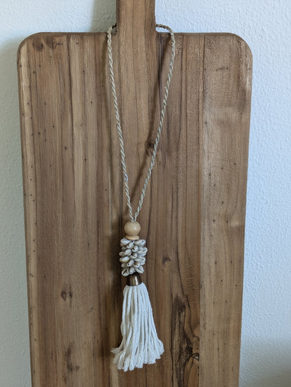 Decohanger met schelpjes