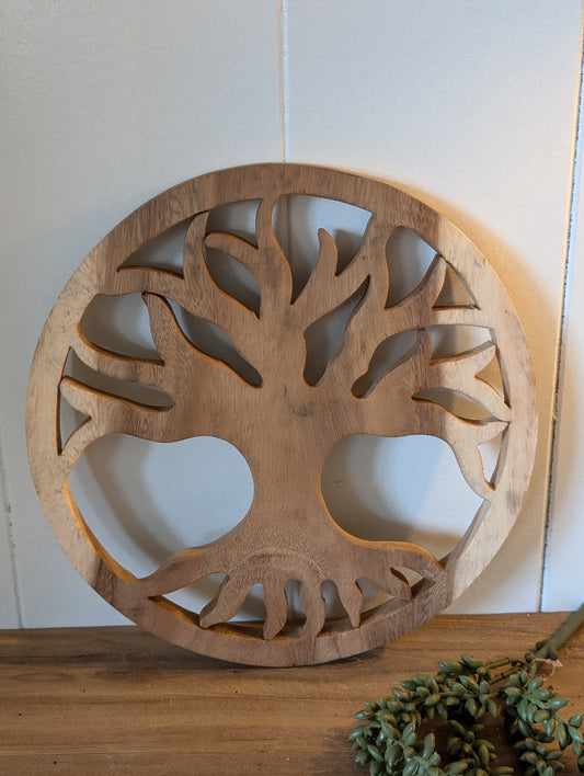 Three of life carving Groot