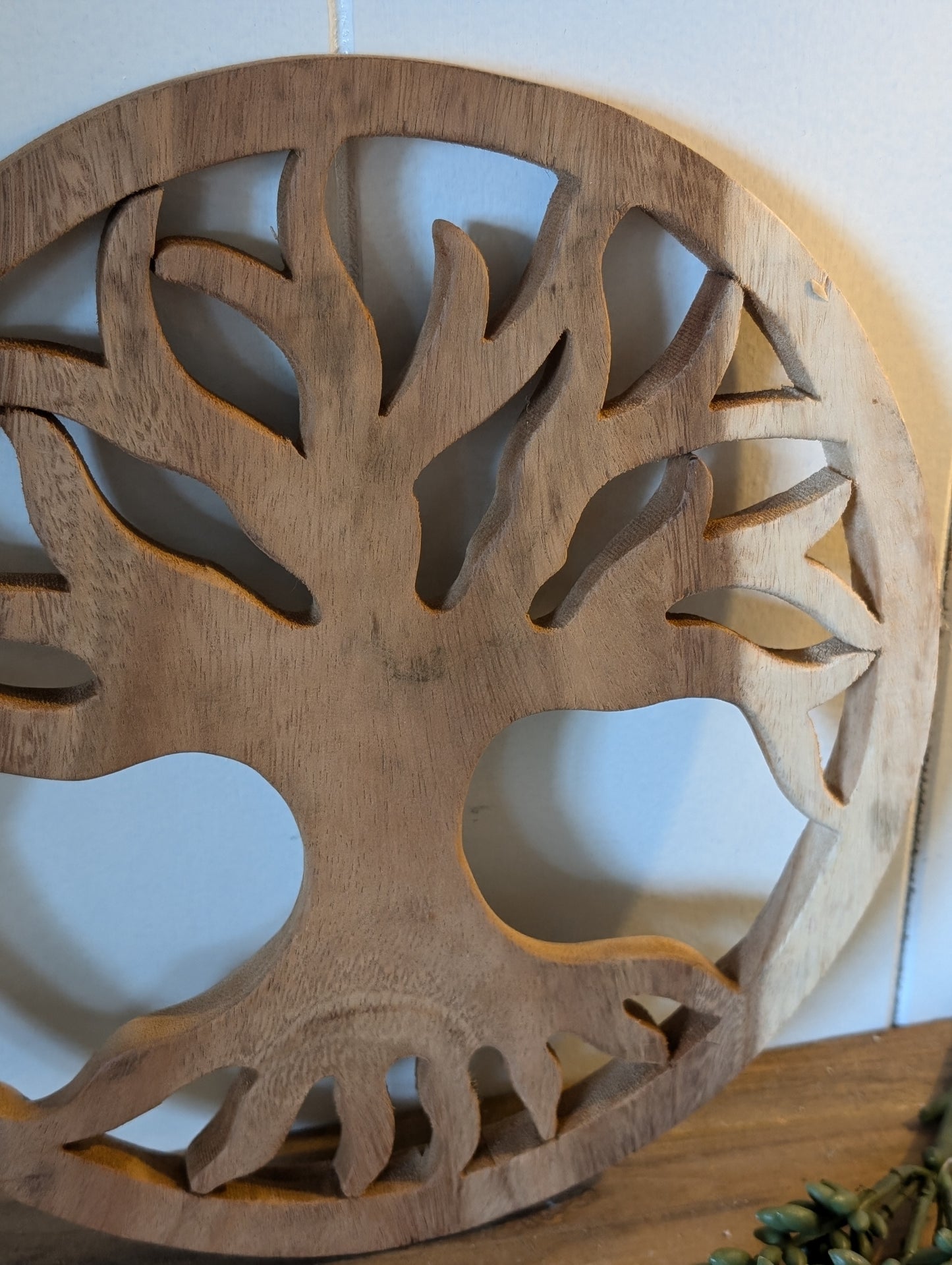 Three of life carving Groot