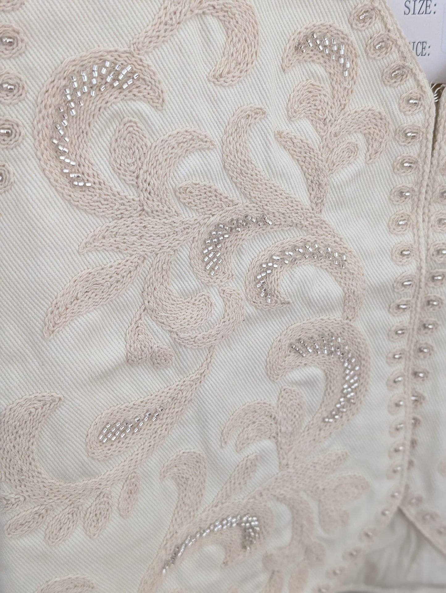 Prachtig gilet met mooie details