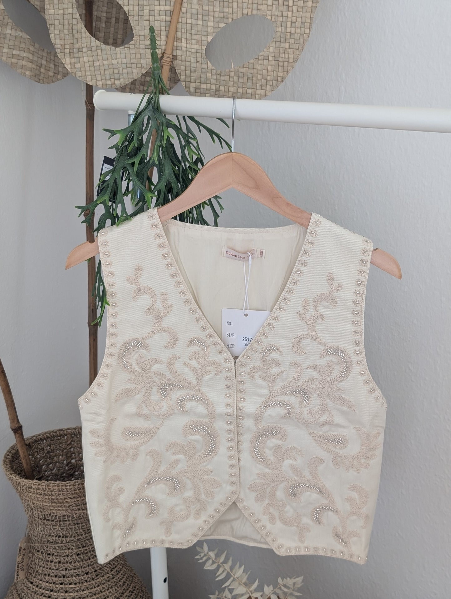 Prachtig gilet met mooie details