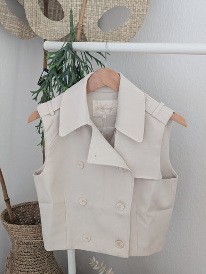 Gilet met knoopjes