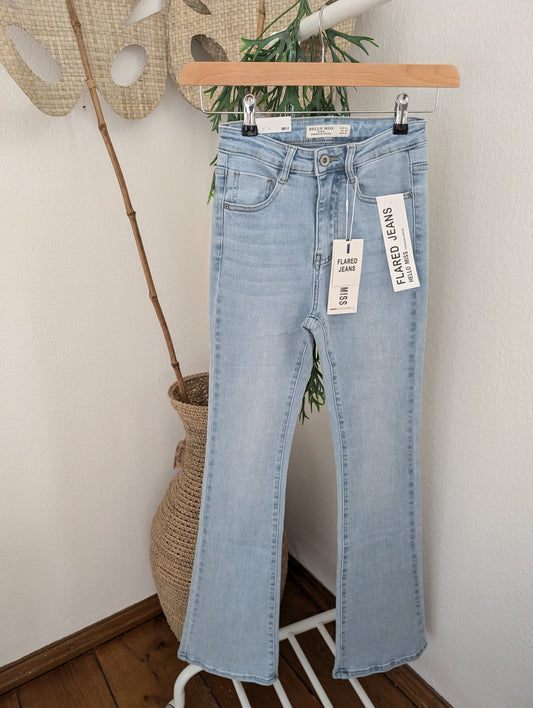 Flair jeans lichte wassing