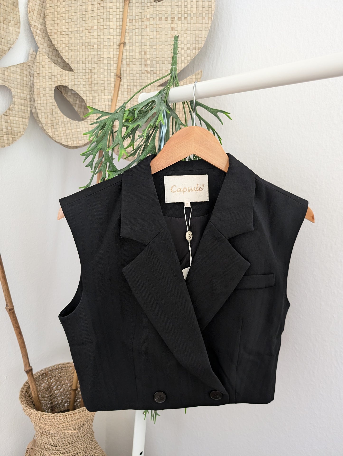 Gilet zwart