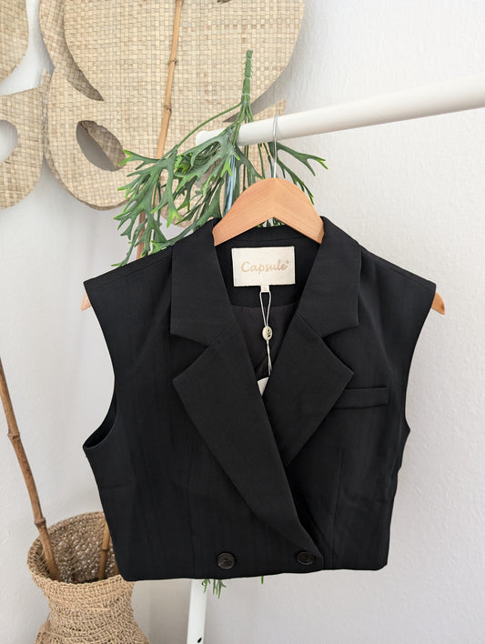 Gilet zwart