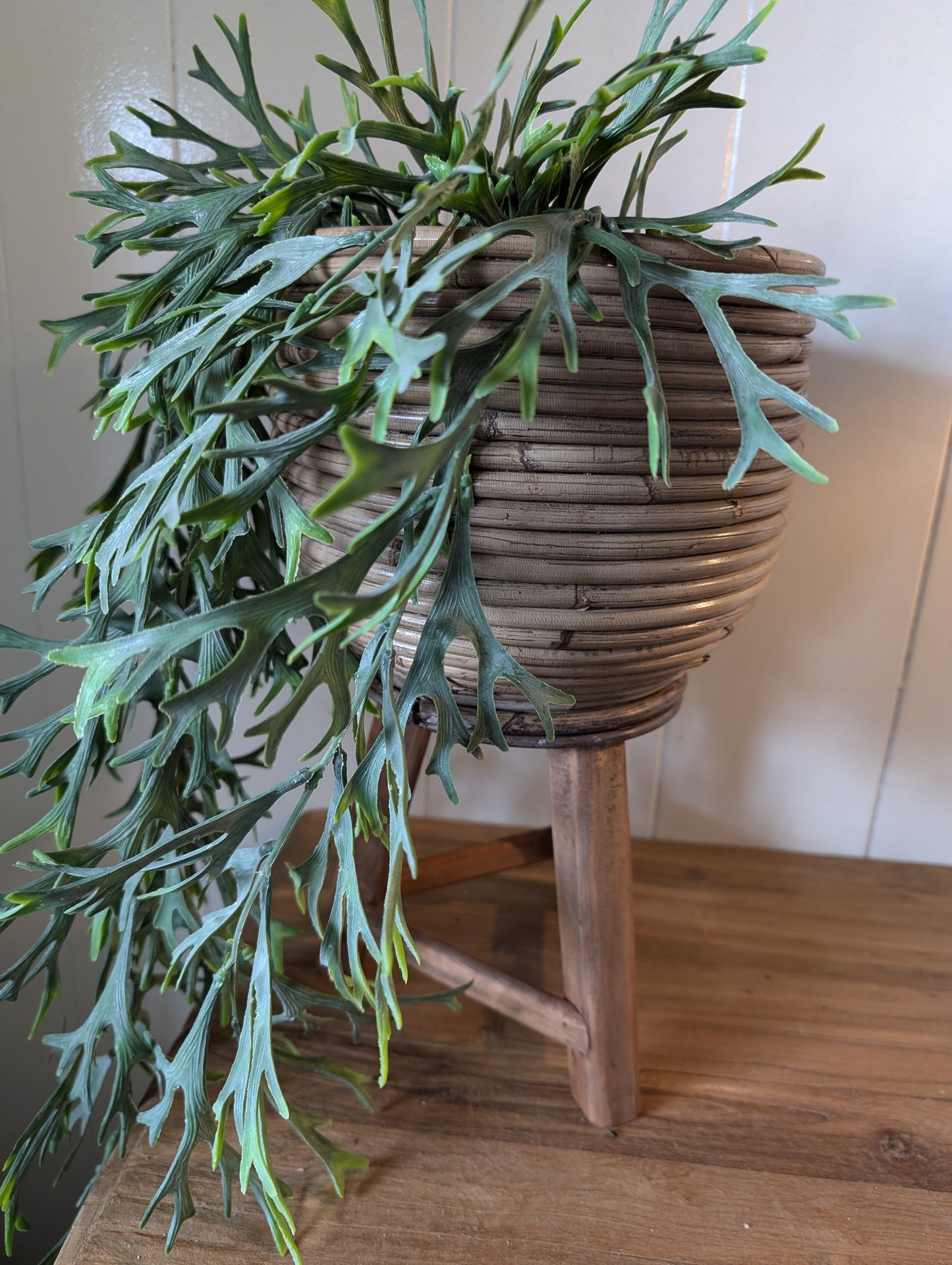 Planten basket basket met mooie 3 poot maat S