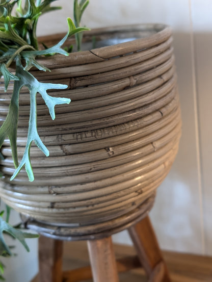 Planten basket basket met mooie 3 poot maat S