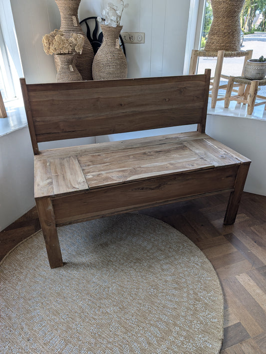 Houten klepbank