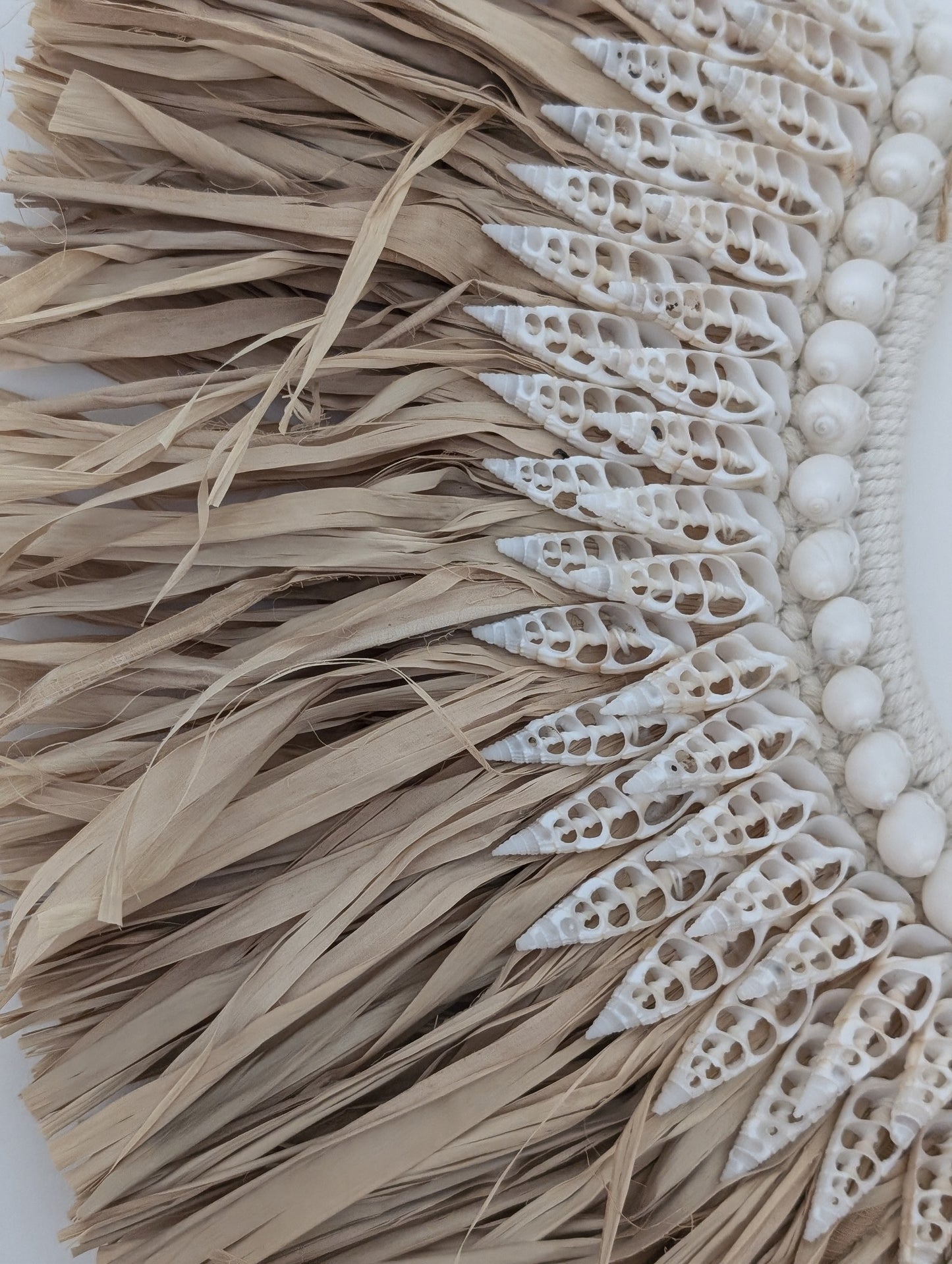 Wanddecoratie hanger met schelpjes