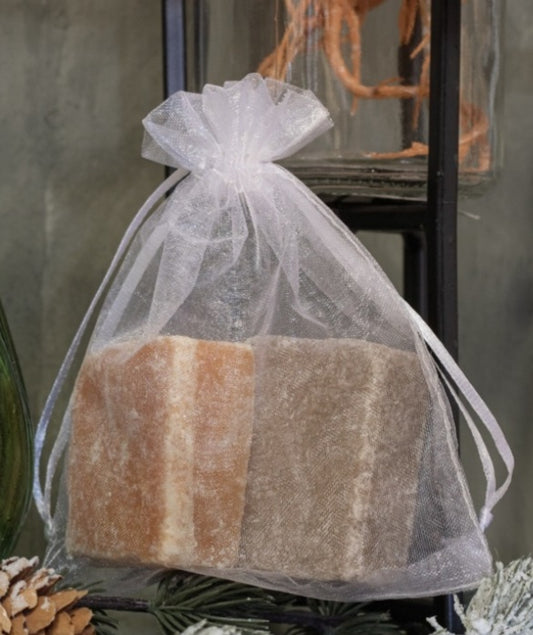 Organza zakje wit